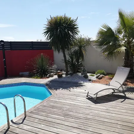 Independant Avec Piscine Et Cuisine Exterieures Rum i privatbostad *